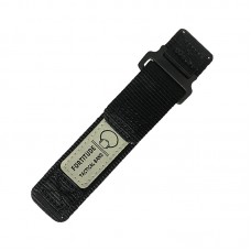 Ремінець для годинника Nylon Black 22 мм